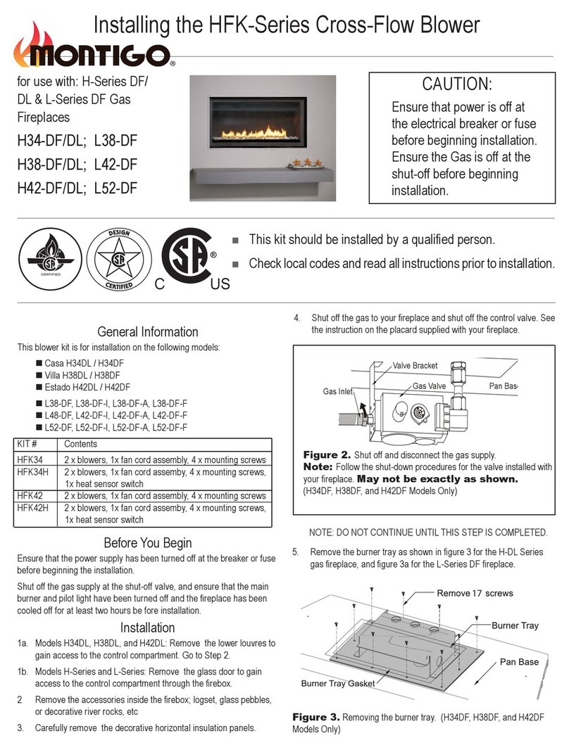 Montigo L42DF series installation guide