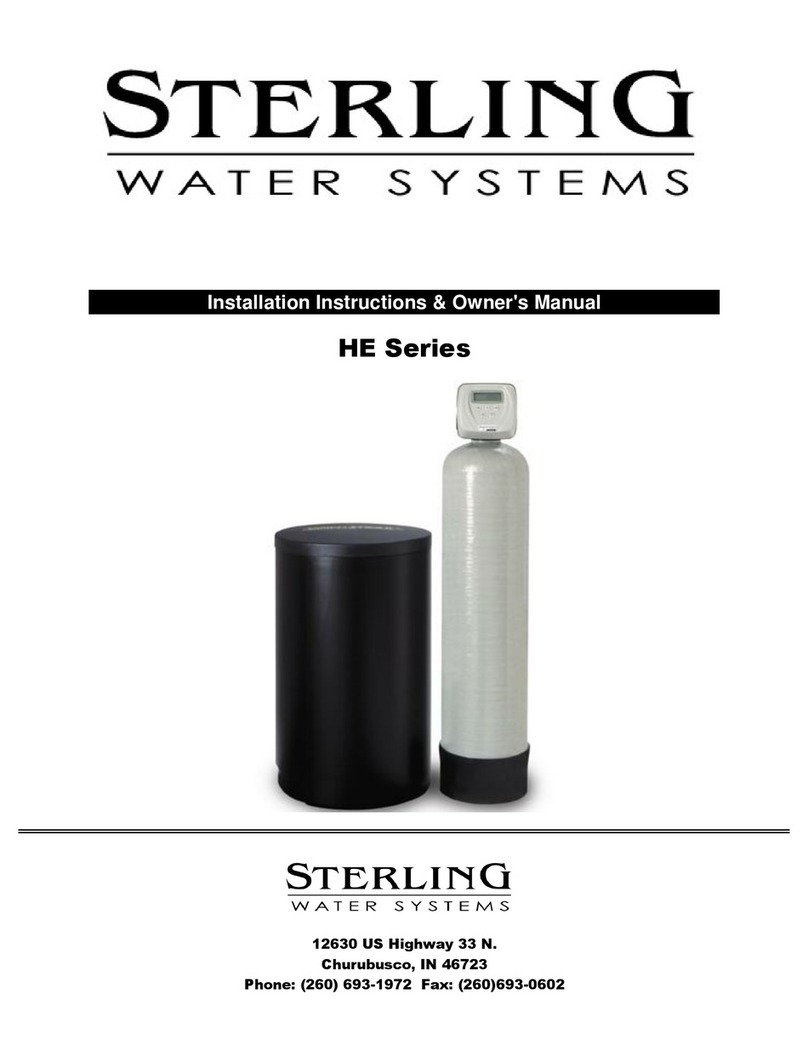 Sterling HE Series Installation instructions & owner's manual
