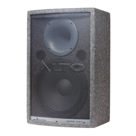 Alto ELVIS SPEAKER owner's manual