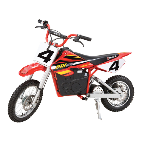 Razor Dirt Rocket MX500 User manual