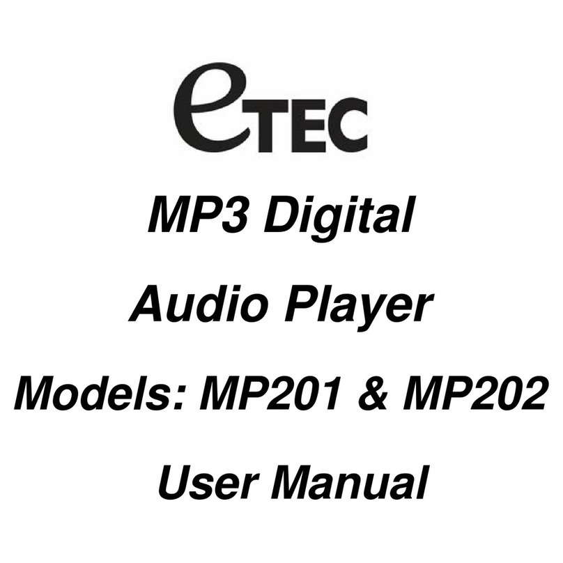 Etec MP201 user manual