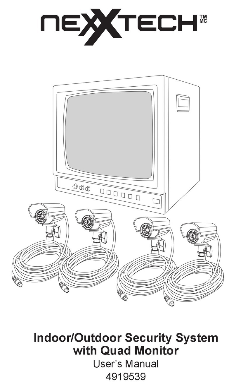 NexxTech Indoor/Outdoor Security System user manual