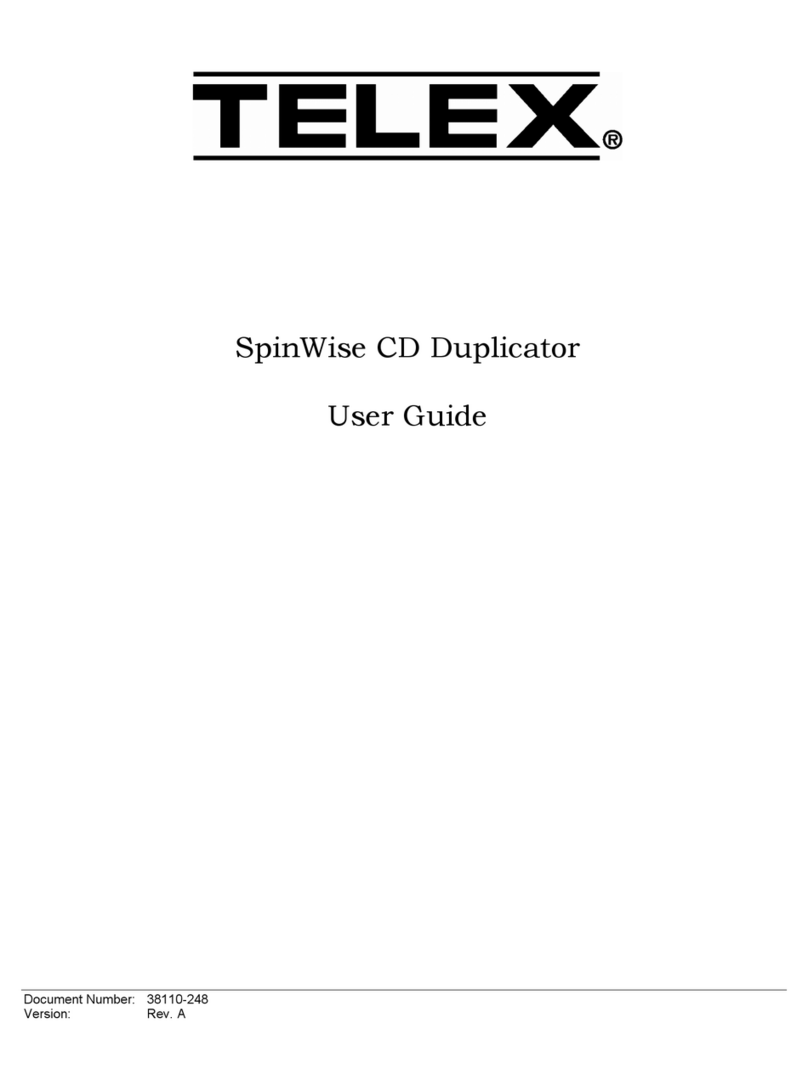 Telex SpinWise user guide