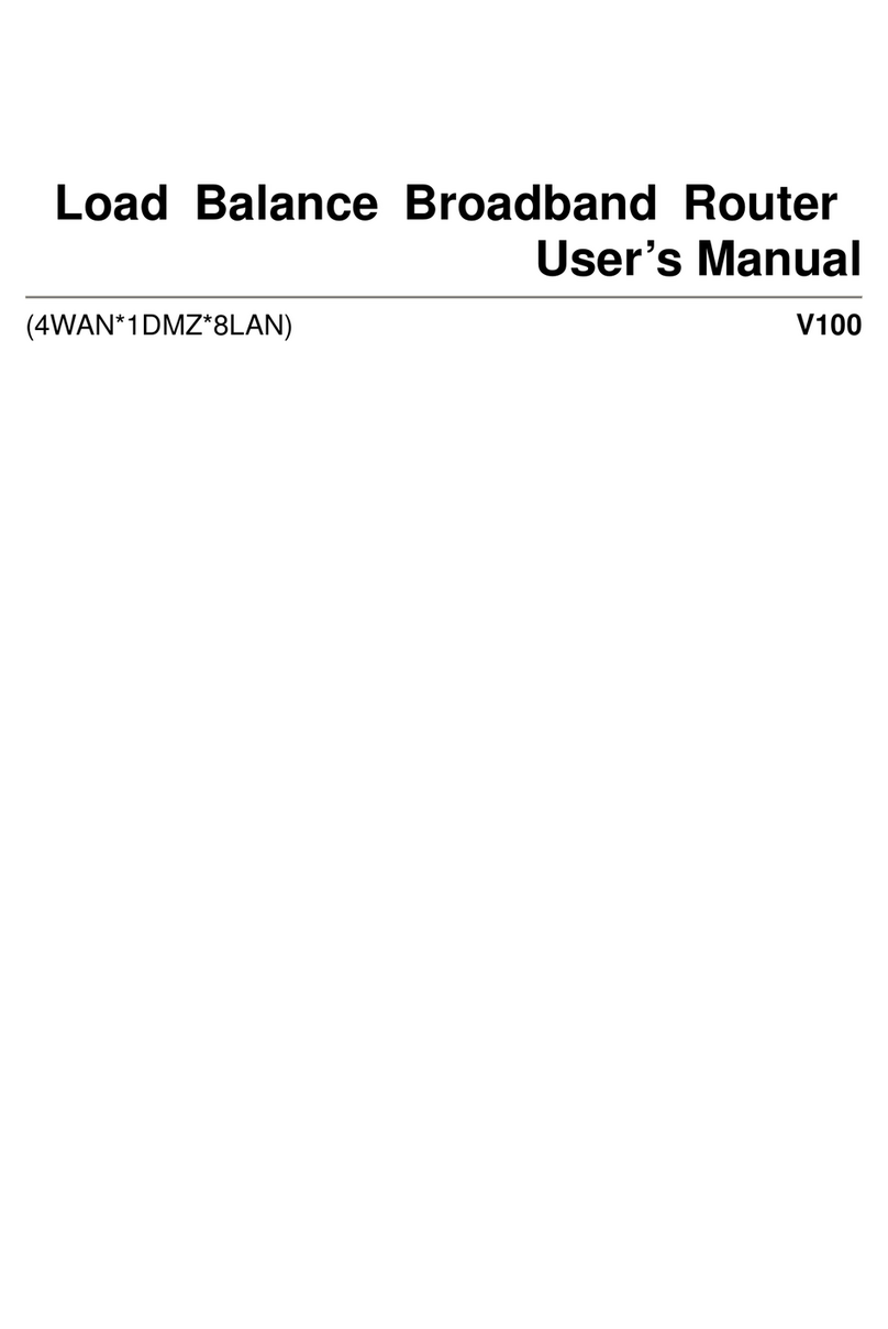 Load Balance V100 user manual
