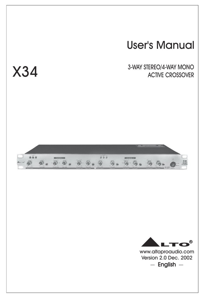 Alto X34 user manual