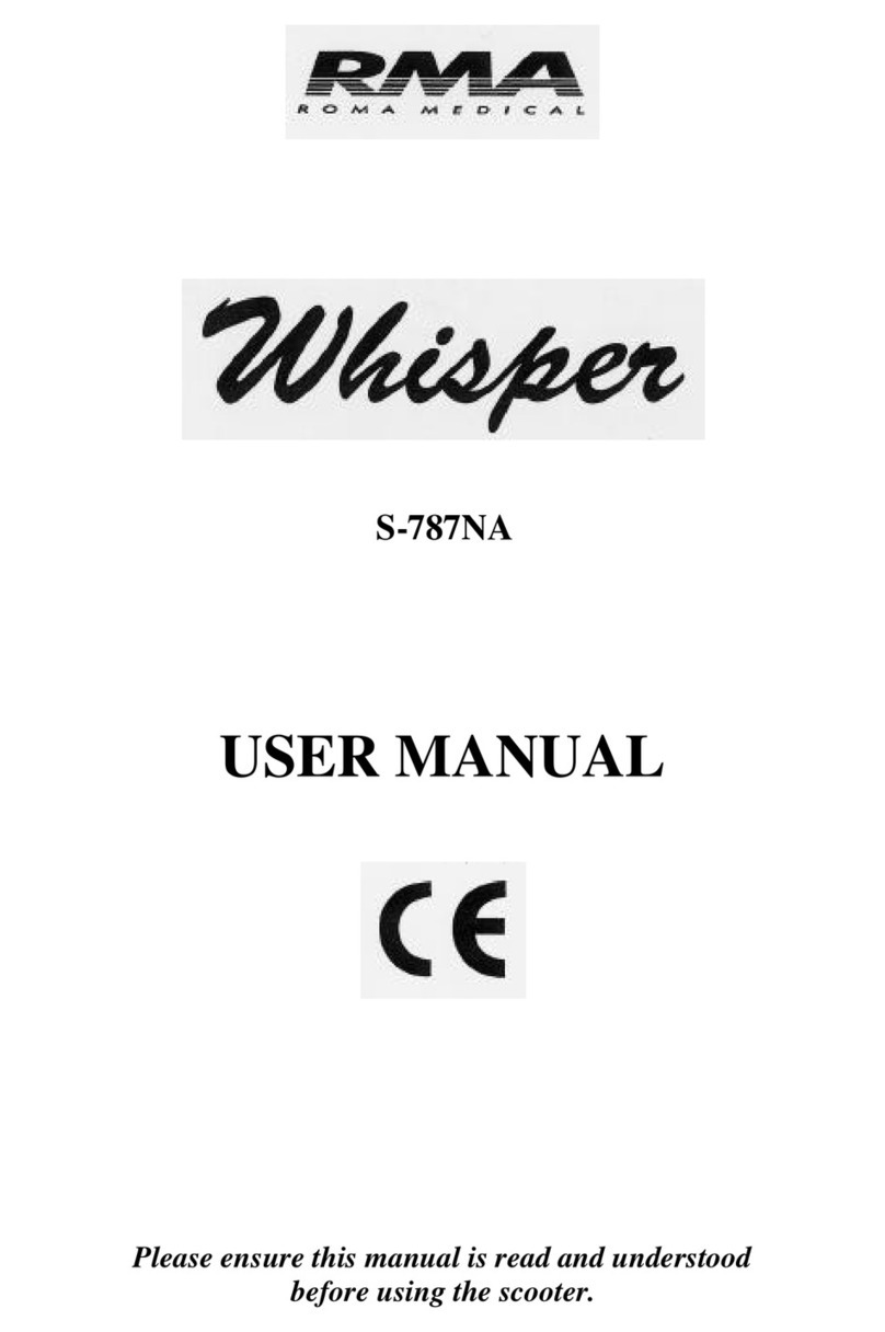 RMA Whisper S-787NA user manual