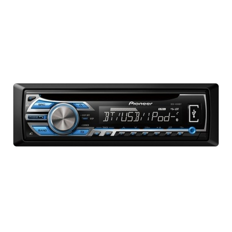 Pioneer DEH-X6590BT owner's manual