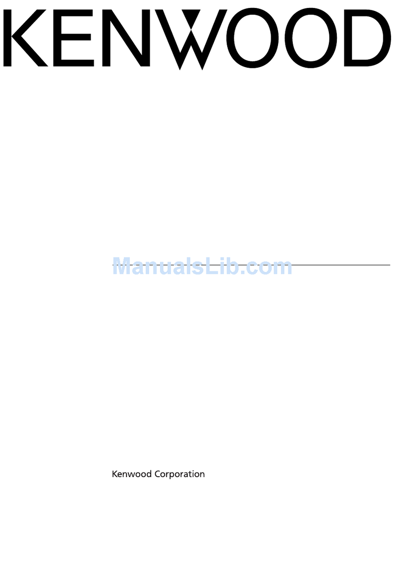 Kenwood DNX9260BT instruction manual