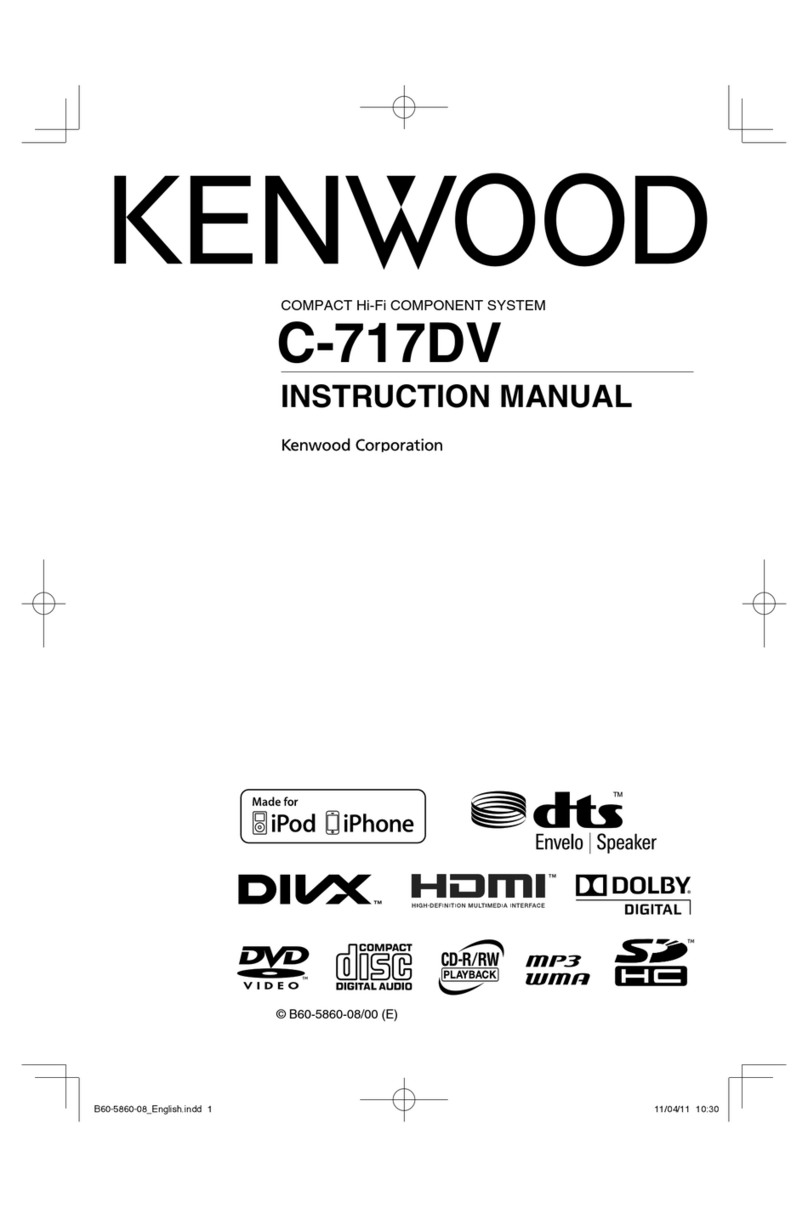 Kenwood C-717DV instruction manual