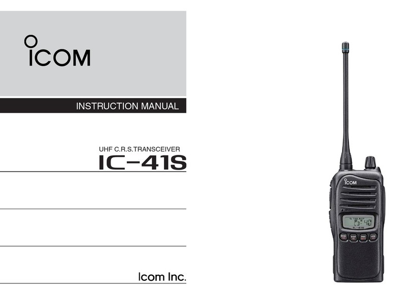 Icom IC-41S User manual