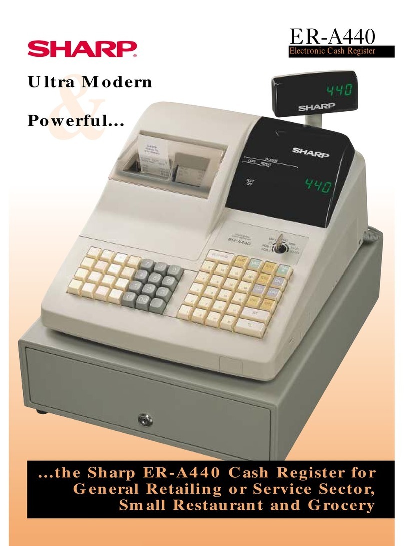 Sharp ER-A440 User manual