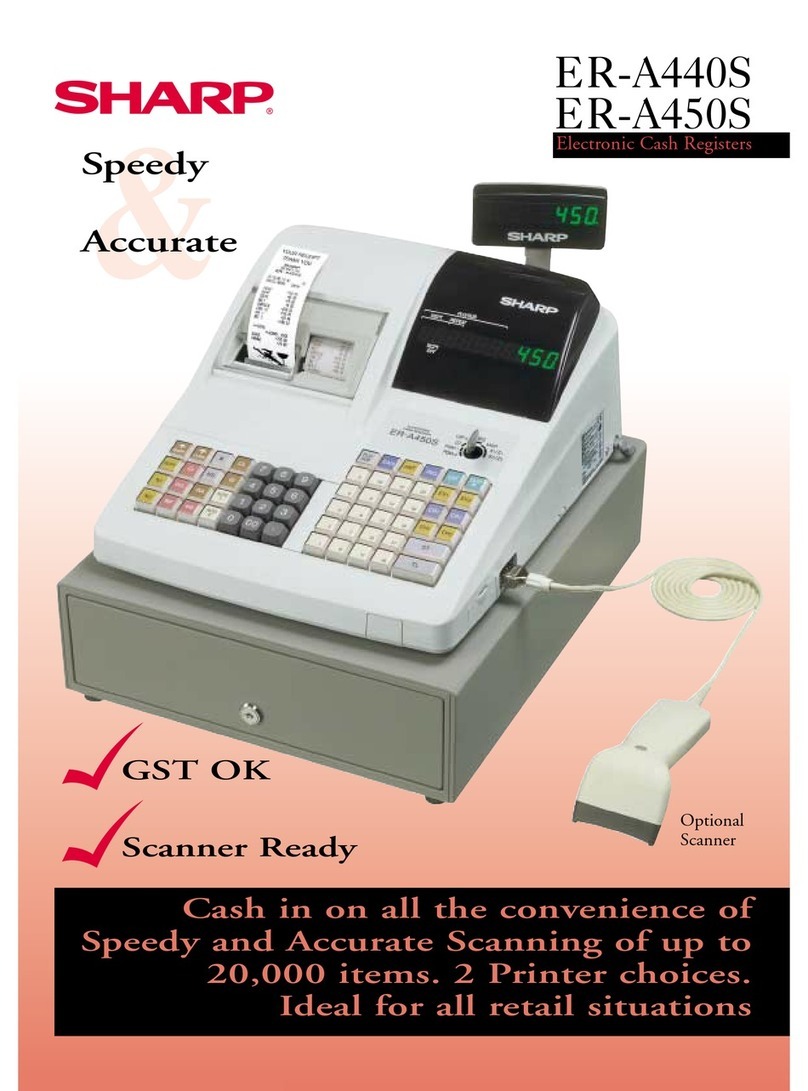 Sharp ER-A440S User manual Sharp ER-A440S User manual