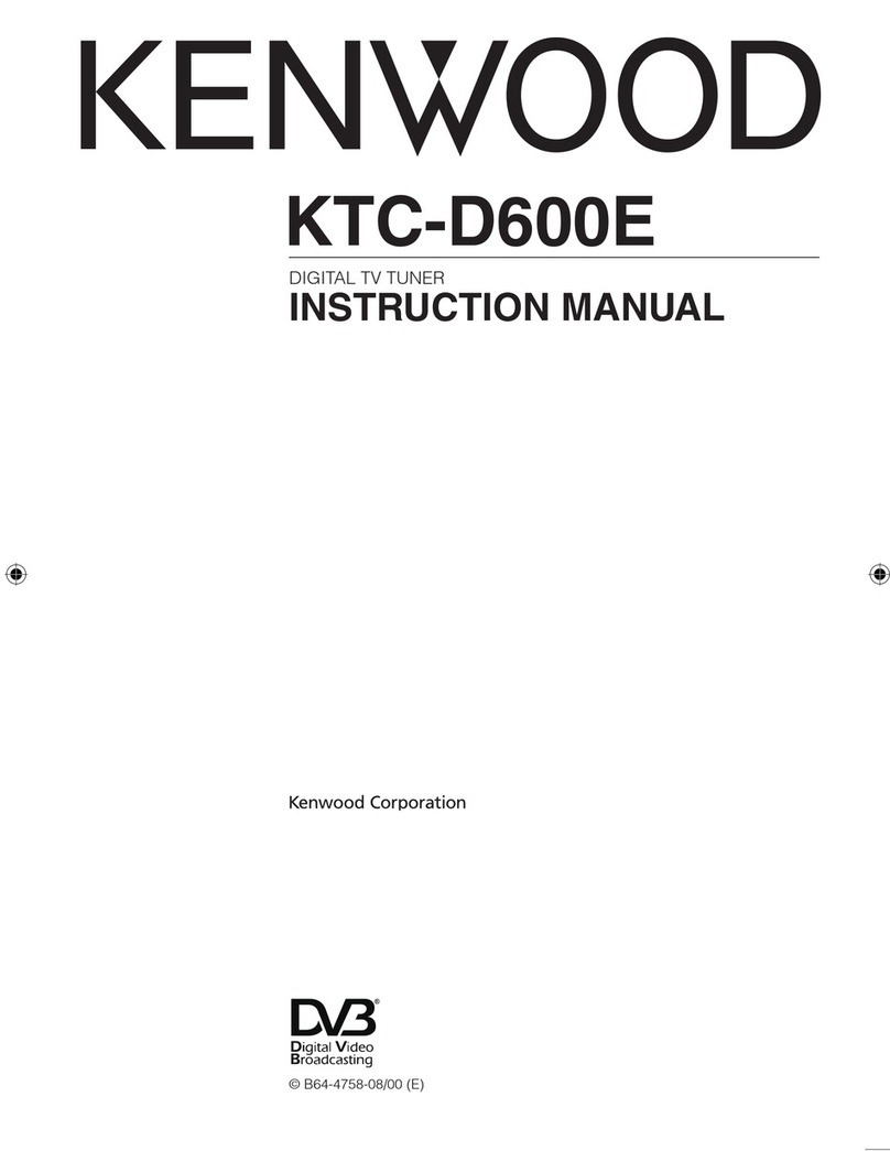 Kenwood KTC-D600E User manual