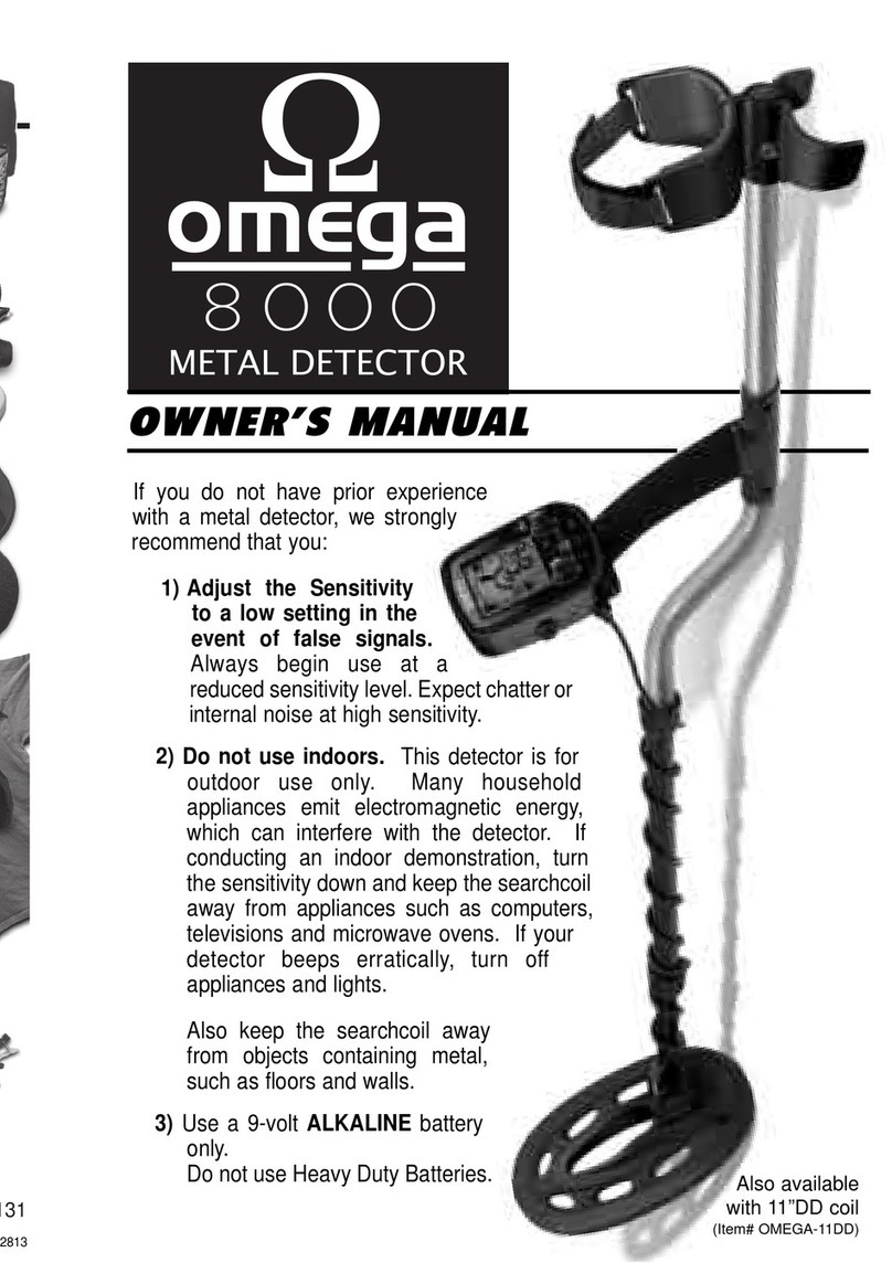 Omega 8000 User manual