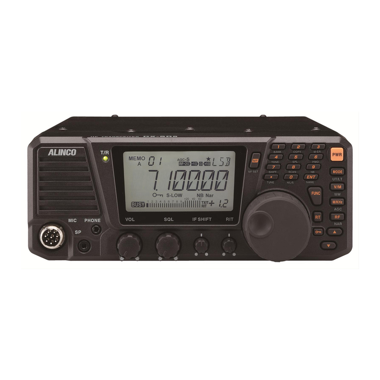 Alinco DX-SR8 instruction manual