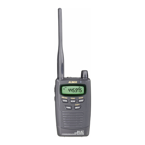Alinco DJ-X7E User manual