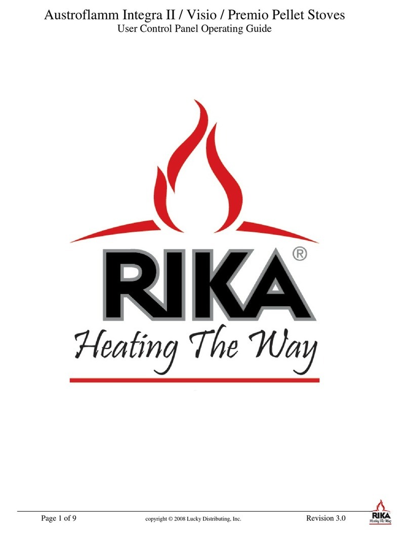 RIKA Austroflamm Integra II User manual