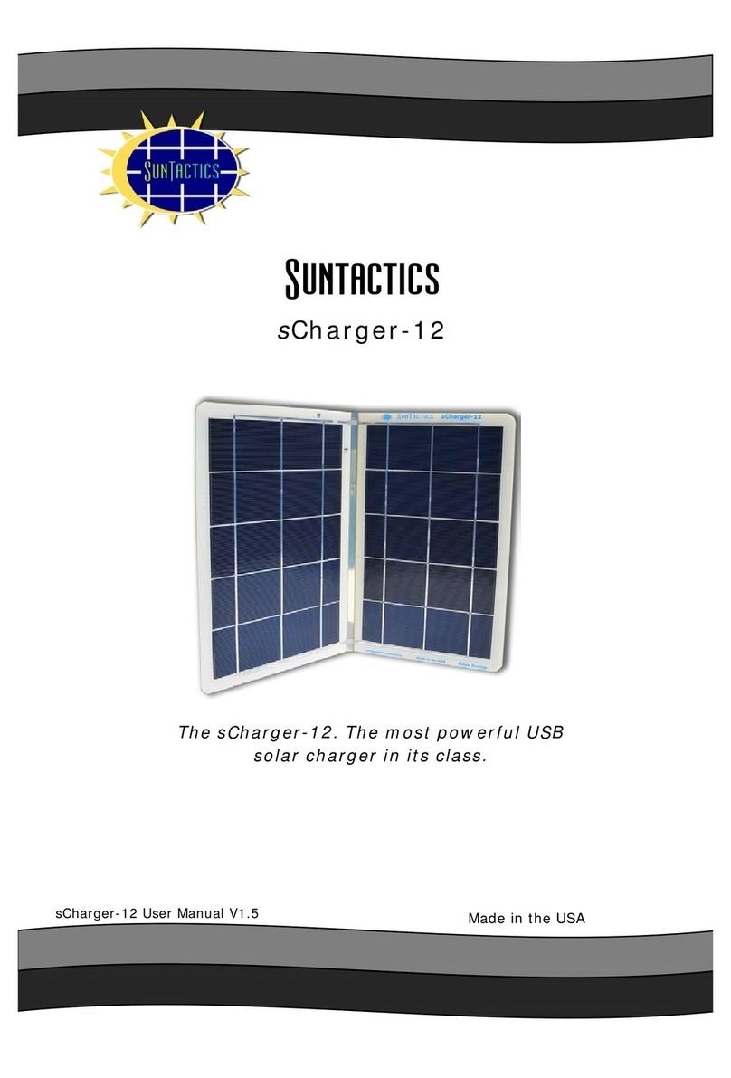 Suntactics sCharger-12 user manual