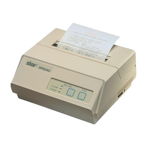 Star DP8340 SERIES User manual