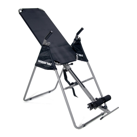 Stamina Gravity Inversion Table owner's manual Stamina Gravity Inversion Table owner's manual