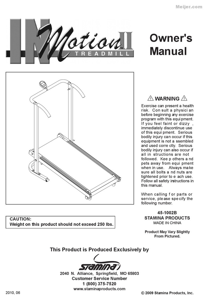 Stamia InMotion II owner's manual