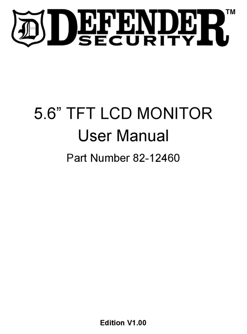 Defender Security 82-12460 User manual