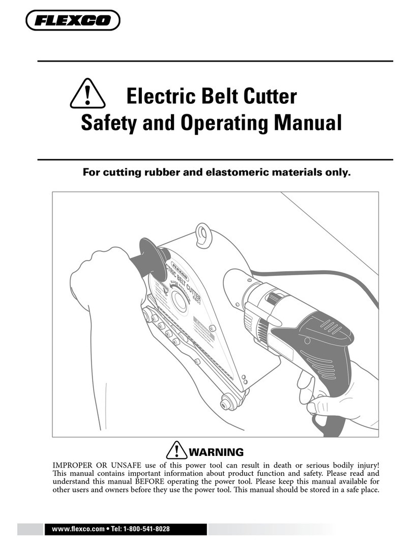 Flexco EBC1 Installation manual