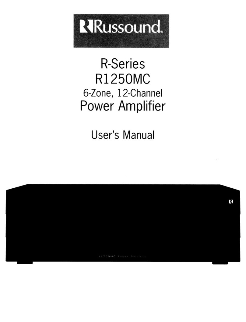Russound R1250MC User manual