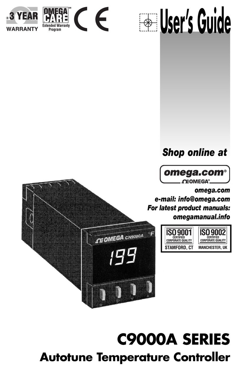 Omega C9000A SERIES User manual