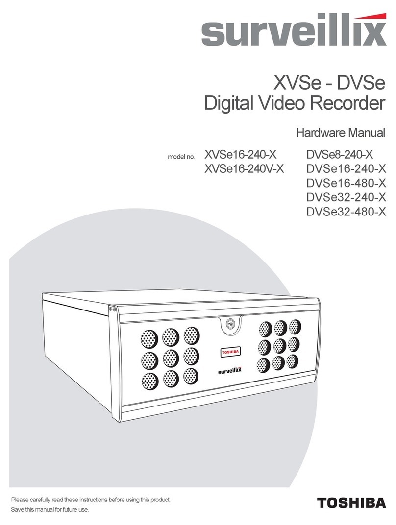 Surveillix XVSe16-240-X Hardware manual