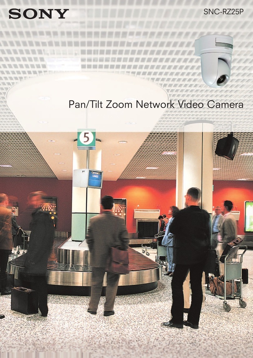 Sony Ipela SNC-RZ25P User manual