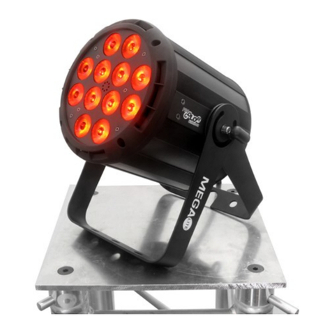 MegaLite Pro Color Cannon 3000 User manual MegaLite Pro Color Cannon 3000 User manual
