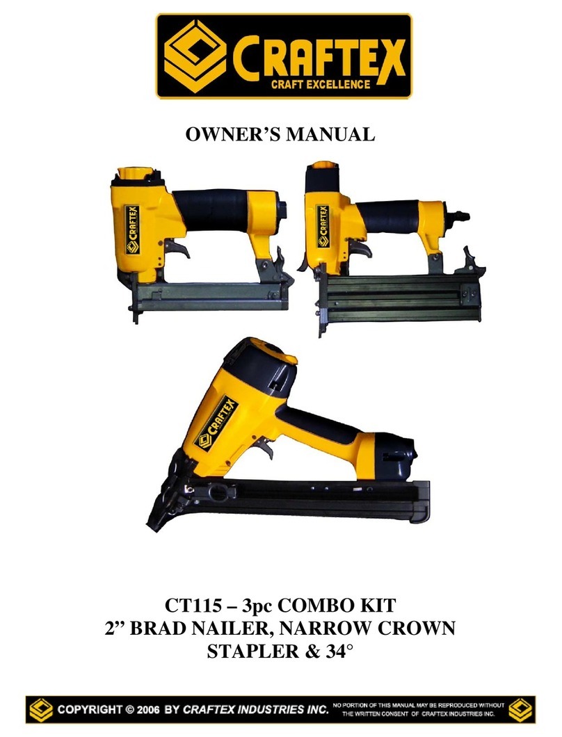 Craftex CT115 - 3pc COMBO KIT User manual
