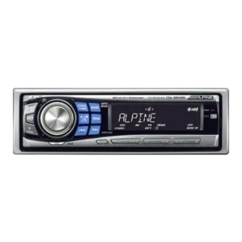 Alpine CDA-9852RB User manual