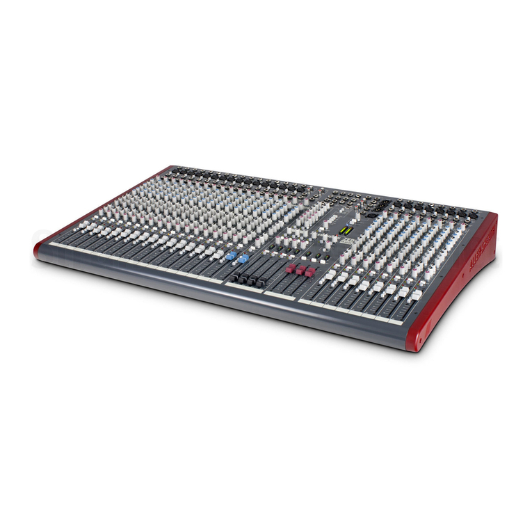 ALLEN & HEATH ZED 436 User manual