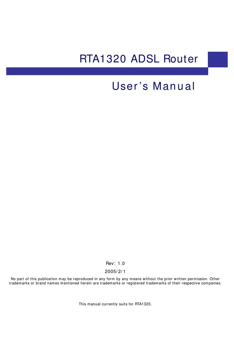 NetComm RTA1320 User manual