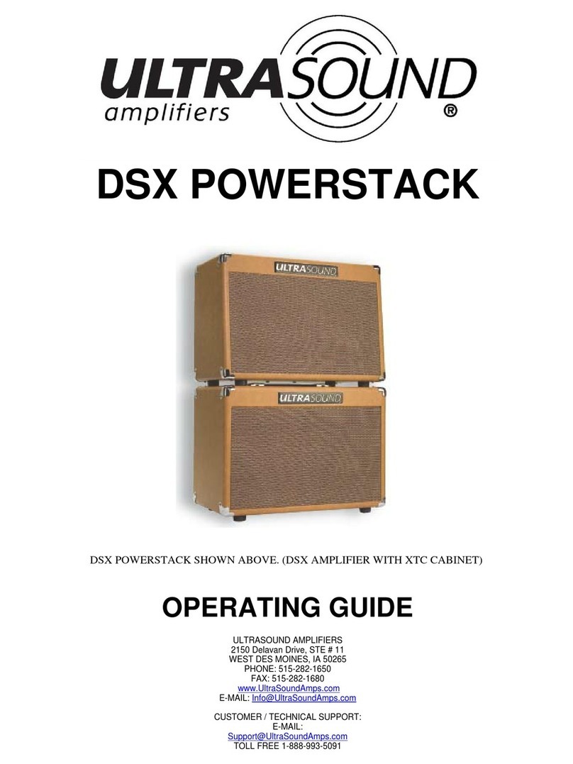 Ultrasound DSX POWERSTACK operating guide