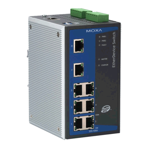 Moxa Technologies EtherDevice EDS-508 Series User manual