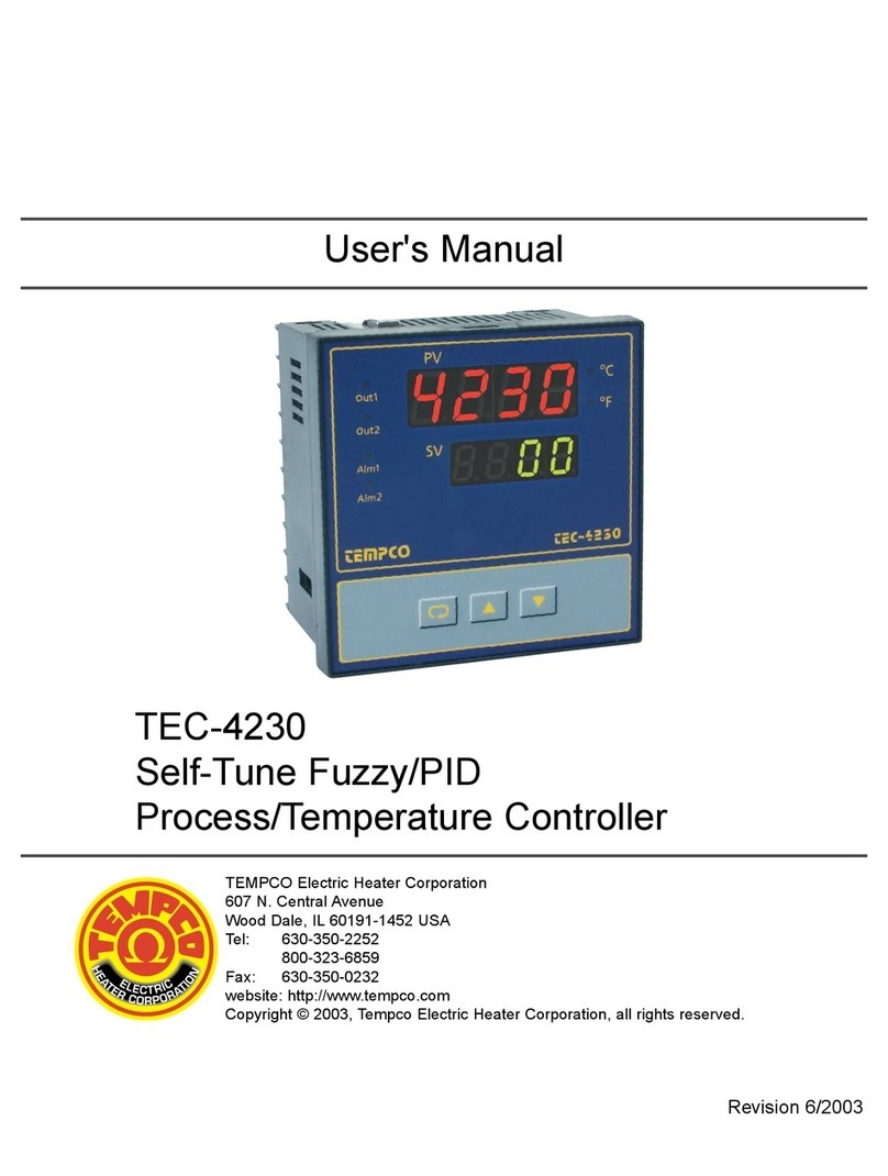 Tempco TEC-4230 User manual