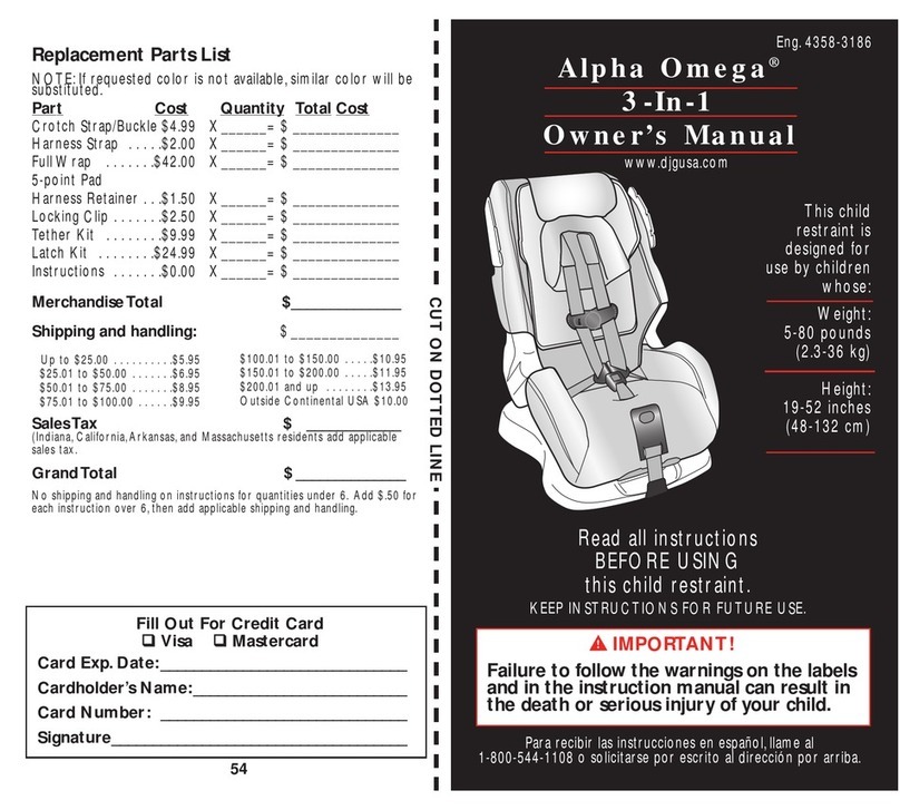 DJG Alpha Omega owner's manual
