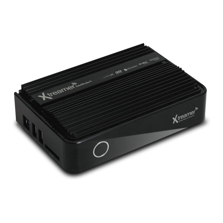 Xtreamer SideWinder 3 user manual