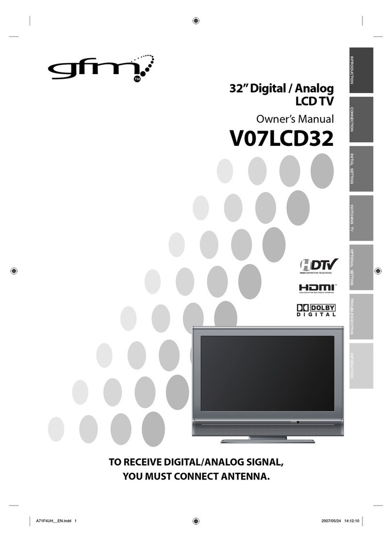 gfm V07LCD32 User manual
