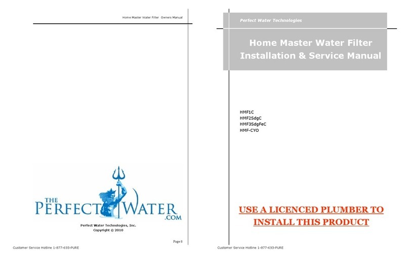 Perfect Water Technologies Home Master HMF1C Supplement