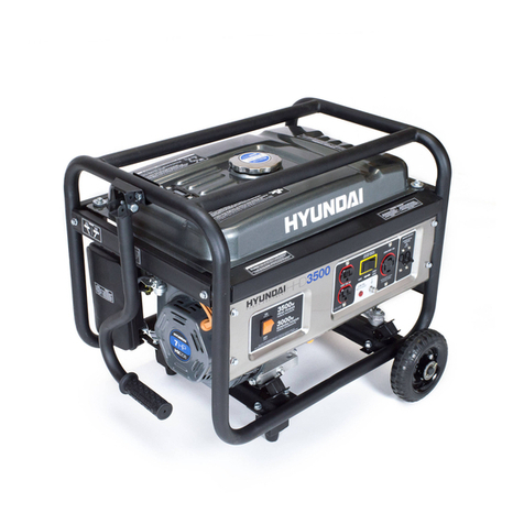 Hyundai HomePower HHD3500 user manual