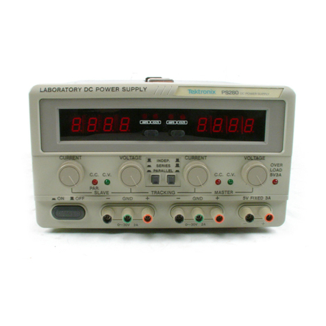 Tektronix PS280 User manual