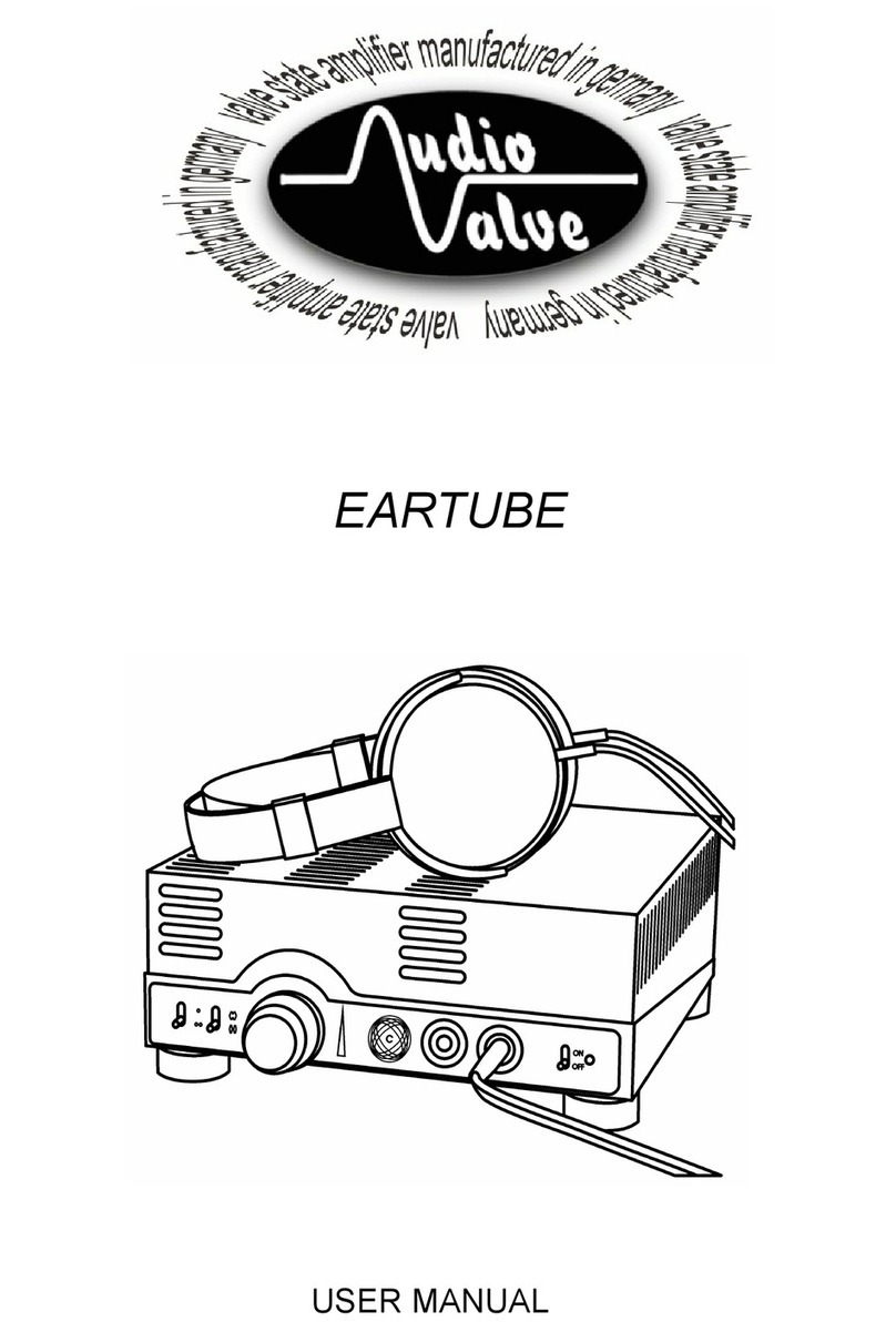 Audio Valve CORDA EARTUBE-1 User manual