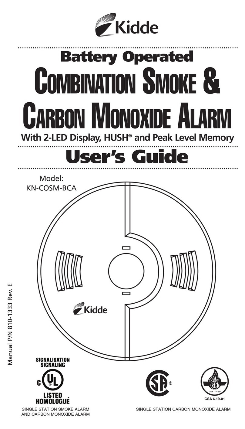 Kidde KN-COSM-BCA User manual