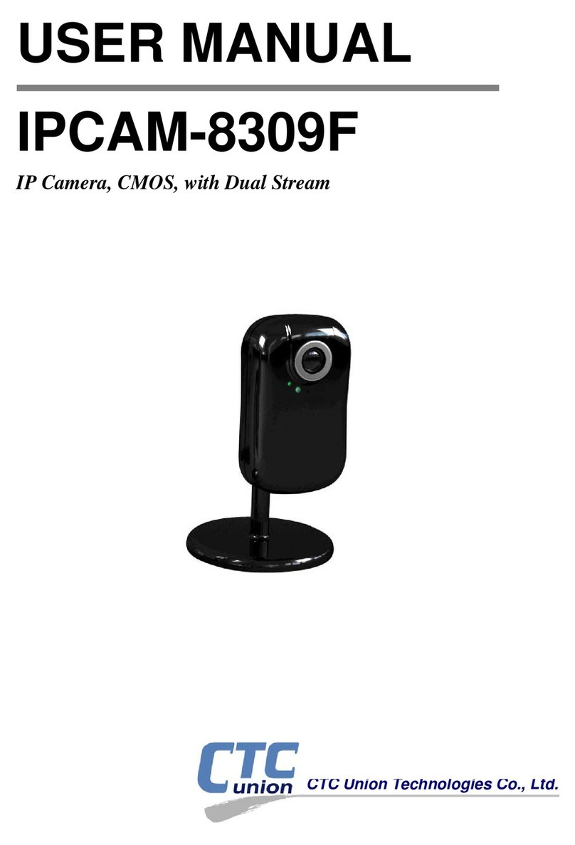 CTC Union IPCAM-8309F user manual
