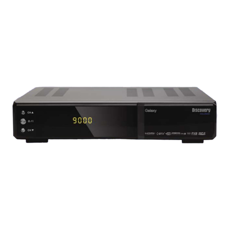 Galaxy Digital HD Satellite Receiver User manual