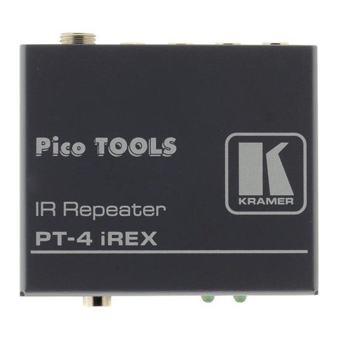 Kramer PT-4 iREX user manual
